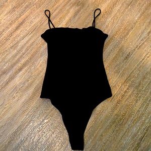 Reformation Bodysuit. Black. Size Medium. Lightly worn, Good condition.